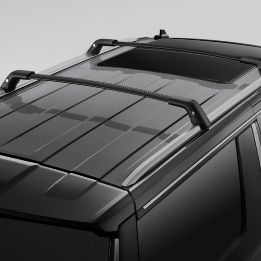 Longeron de toit noir pour Yukon, Tahoe et Suburban de 2021 à 2025. #87855062-1