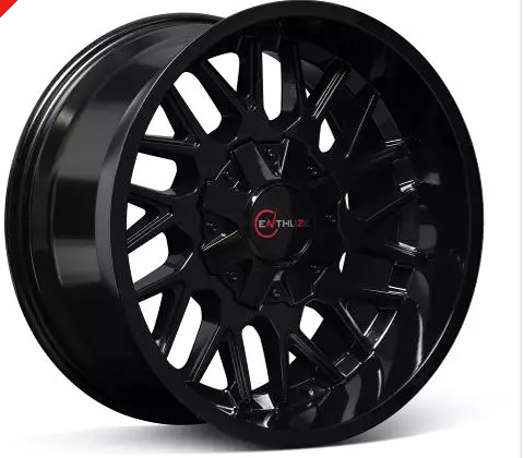 Jantes Enthuze Revolver 20 x 9 Wheel - Gloss black  pour Silverado et Sierra  1500 #ACTENTP803A-2090TU18