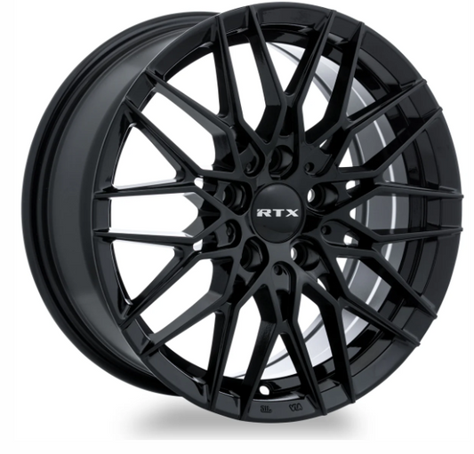 Jantes RTX V20 noirs lustrés 20x8.5 +38 5x114.3mm 73.1mm #083053