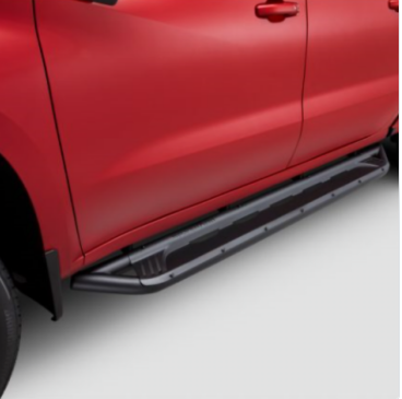 Marchepieds moulés - Marche sportive, inscription Silverado, noire pour Silverado 1500 à cabine multiplaces 2019 à 2025 #84742421