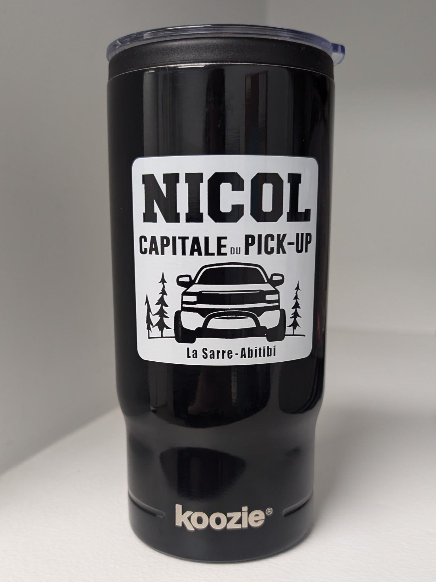 Gobelet noir Capitale du pick-up