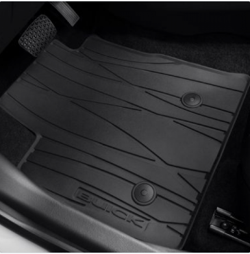Tapis protecteurs - Avant et arrière, toutes saisons, haut de gamme, TI, inscription Buick, ébène pour Encore GX #42664379-1