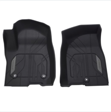 Tapis protecteurs de plancher - Avant, toutes saisons, haut de gamme, inscription Chevrolet, noir jais. POUR TAHOE ET SUBURBAN 2021 À 2025. #84646685