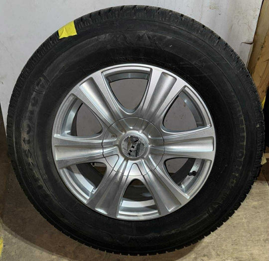 (USAGÉ) 4 Pneus Firestone winterforce 255/65r17 (HIVER) montés sur Mags. Pour Clororado et Canyon 2015 à 2022. usure 11/32. #P255/65R17 Firestone Wniterforce