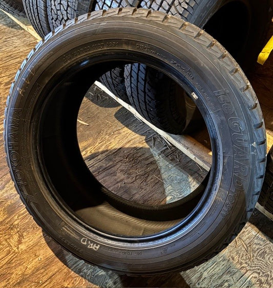 (USAGÉ) 4 pneus Yokohama Ice Guard 235/50r20 (HIVER), usure 5/32 # P235/50R20 YOKOHAMA
