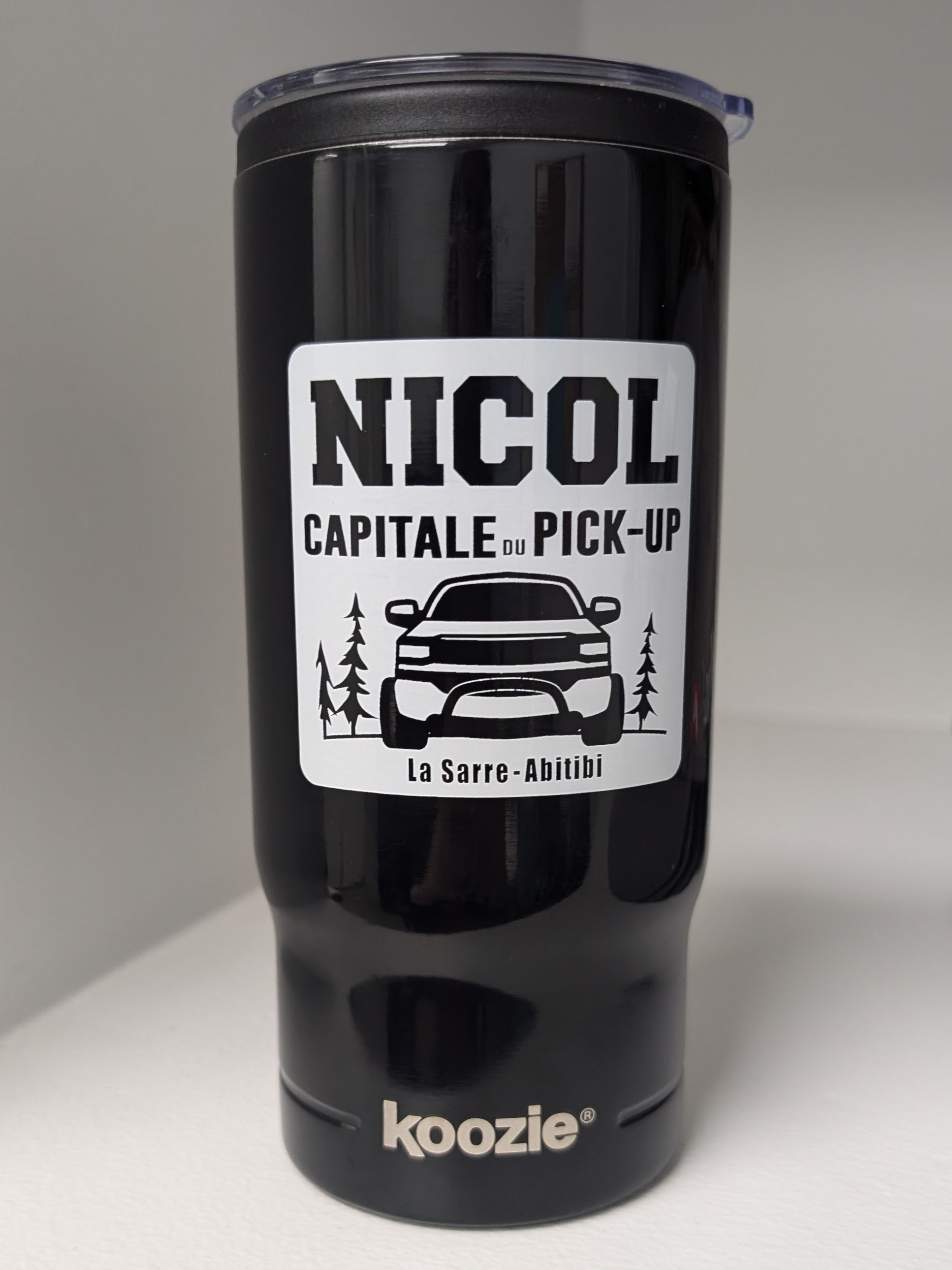 Gobelet noir Capitale du pick-up